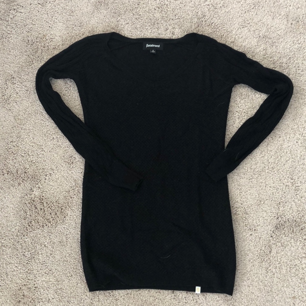 Betabrand sweater size Small- black